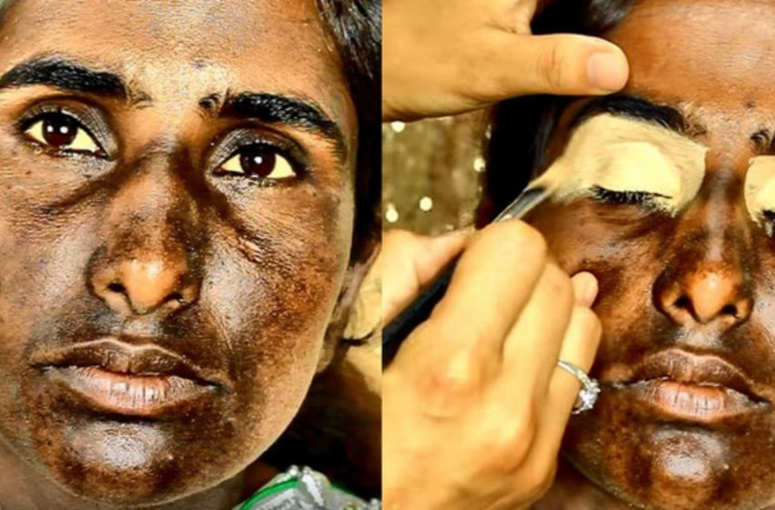  Преживяла целия си живот, криейки се от света, тя най-накрая се преобрази с един грим, който я направи сияйна, уверена и напълно нова!