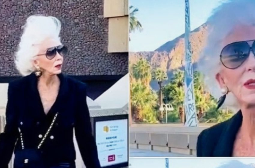  На 74 години и безстрашно великолепна: Как една жена предизвиква възрастта и правилата на модата!