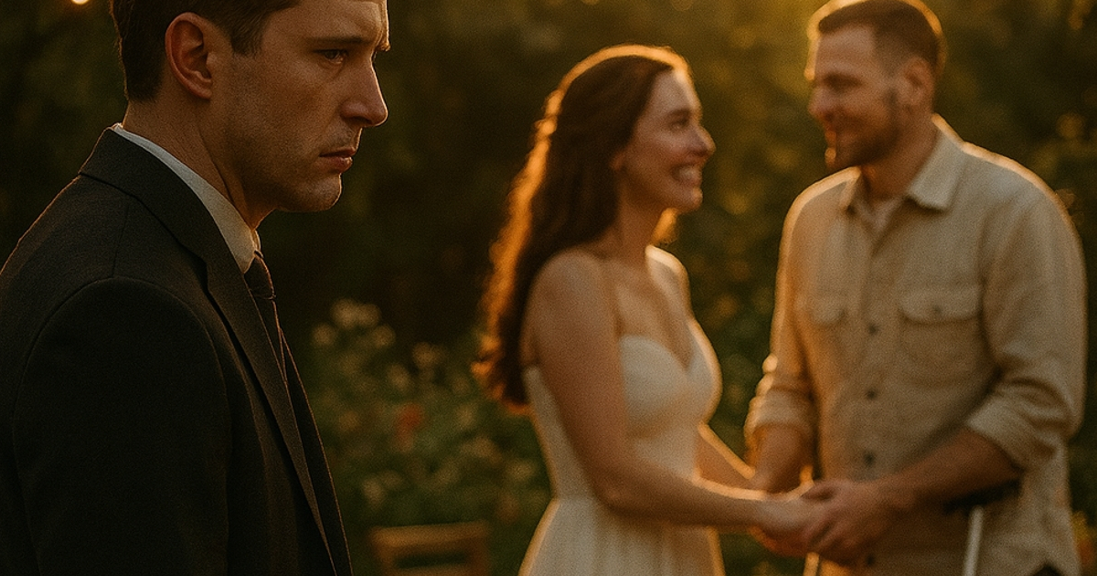 Когато разбрах за сватбата на бившата си съпруга с обикновен работник, отидох на церемонията, за да се подигравам. Но щом видях младоженеца, се върнах и избухнах в плач от болка.