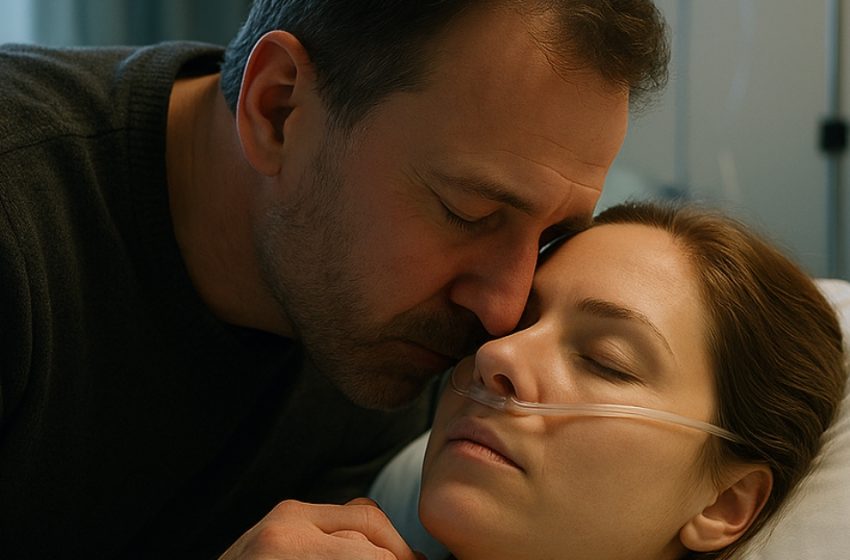  Лекарите решиха да изключат от апаратурата за поддържане на живота жена, която беше в кома вече няколко месеца. Съпругът ѝ поиска време да се сбогува, наведе се и прошепна нещо ужасно в ухото ѝ.