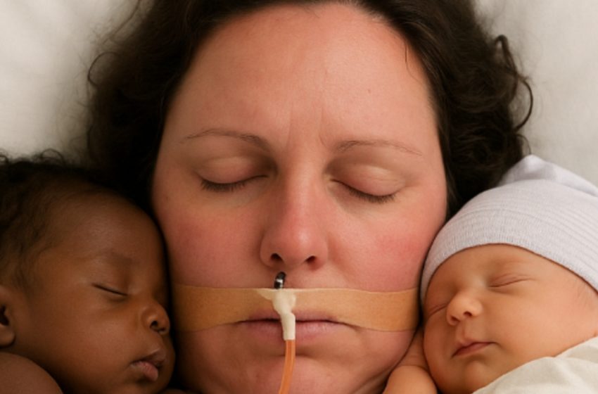  Съпругът засне последните минути на жена си преди раждането. Това, което се случи после — истинско чудо.