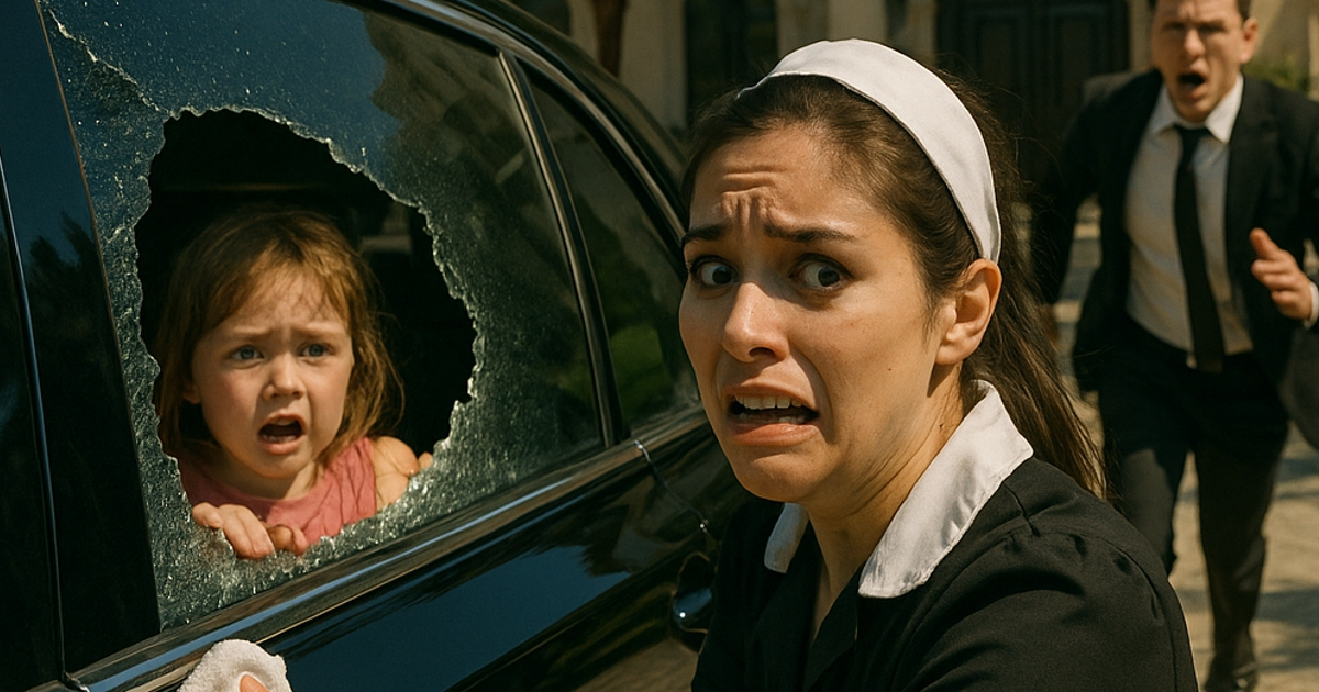 Новата съпруга на милионера „забравя“ доведената си дъщеря заключена в колата… но това, което направи прислужницата, промени всичко завинаги.