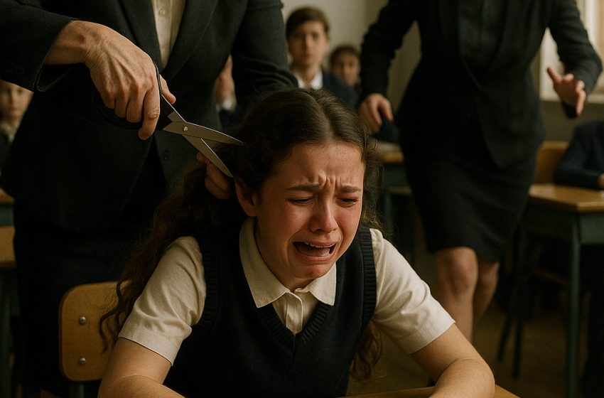  « En voyant les cheveux de l’élève, la maîtresse les a coupés en pleine classe. Ce qui s’est passé ensuite a laissé tout le monde sous le choc. »